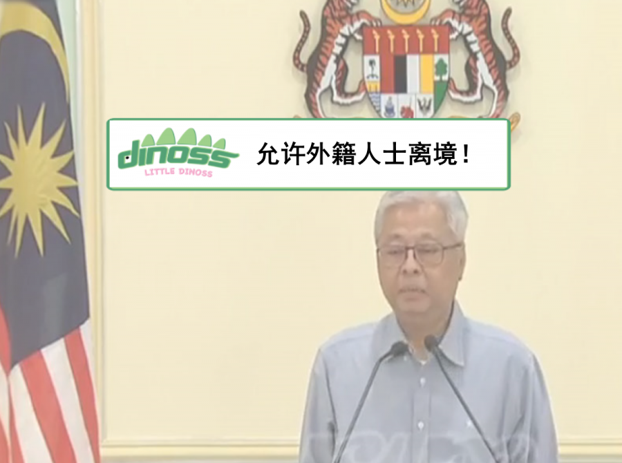 允许外籍人士出境！