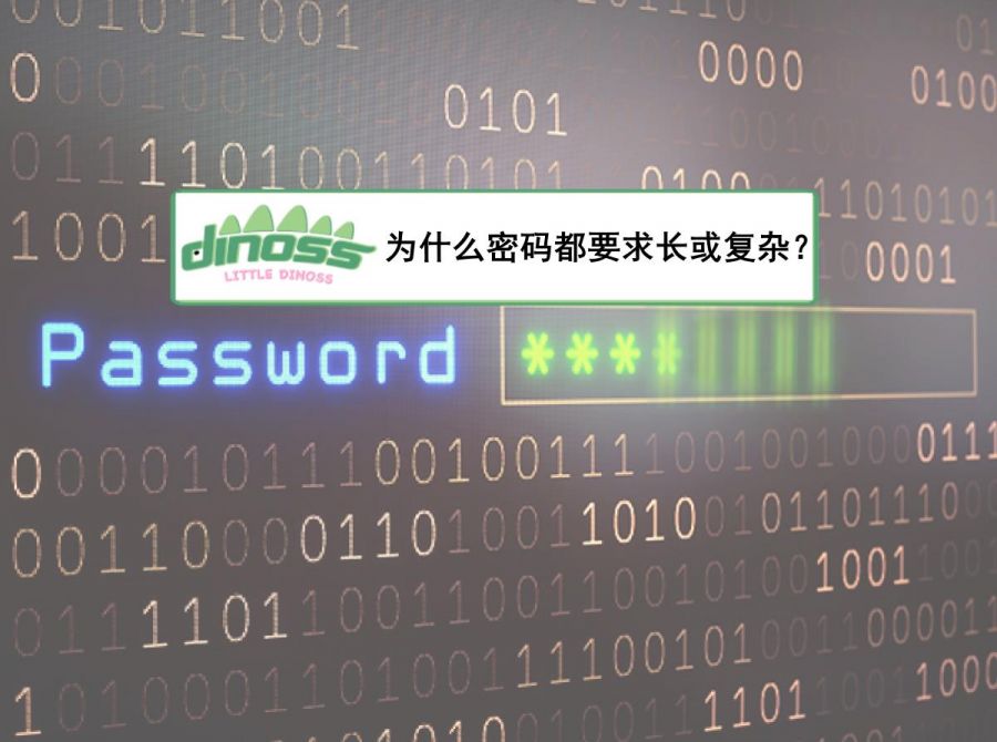 为什么密码都要求长些或复杂些？