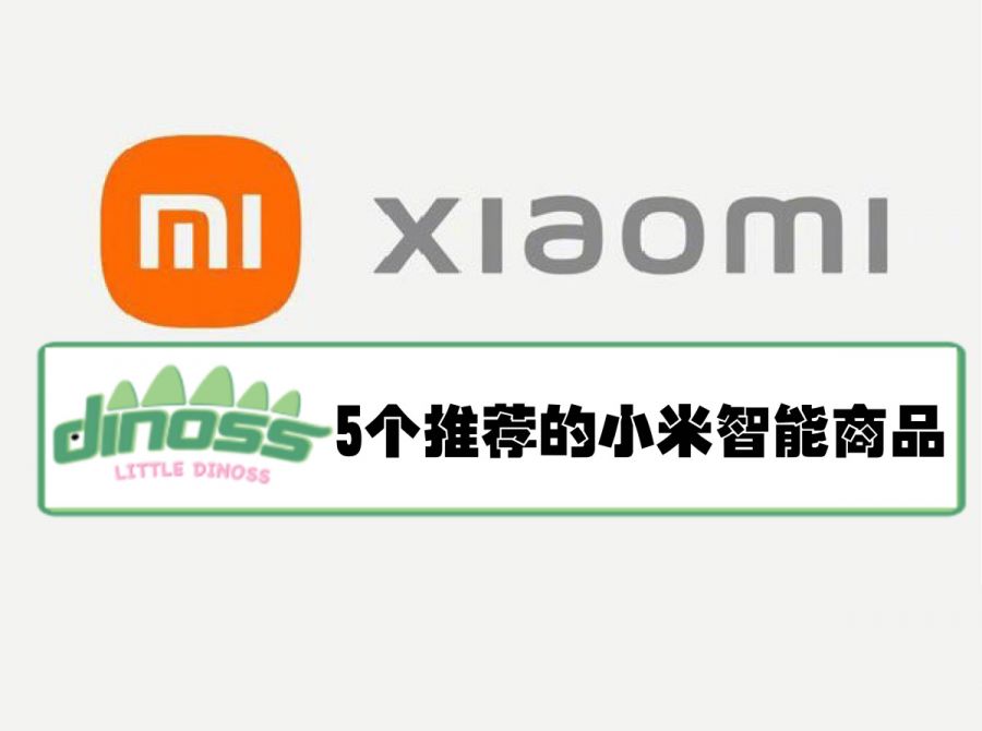 5个推荐的小米智能商品