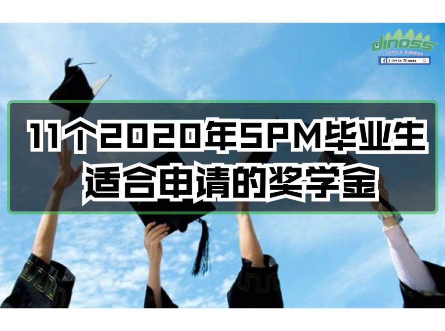 11个2020年SPM毕业生适合申请的奖学